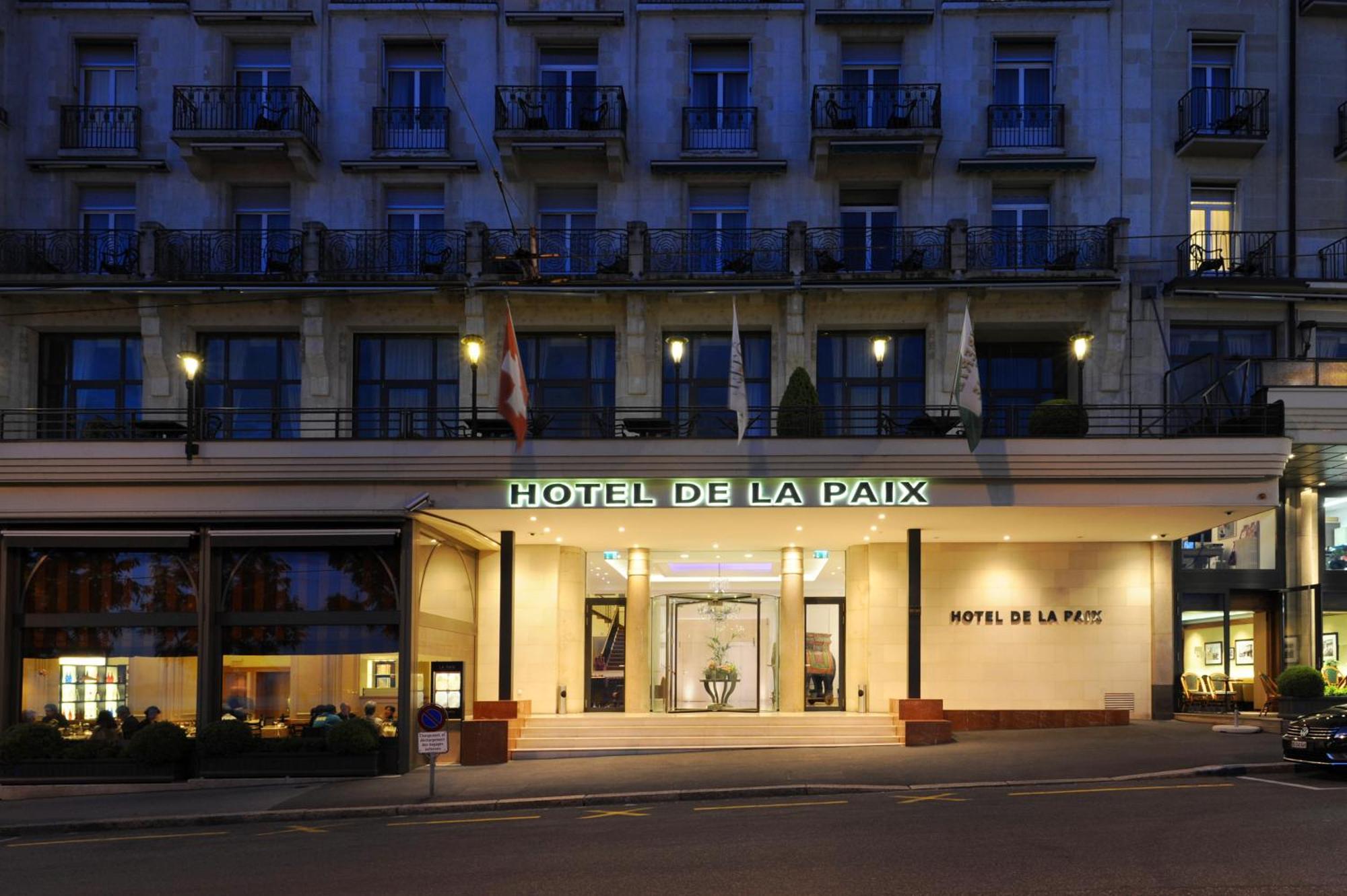 Hotel De La Paix Losanna Esterno foto