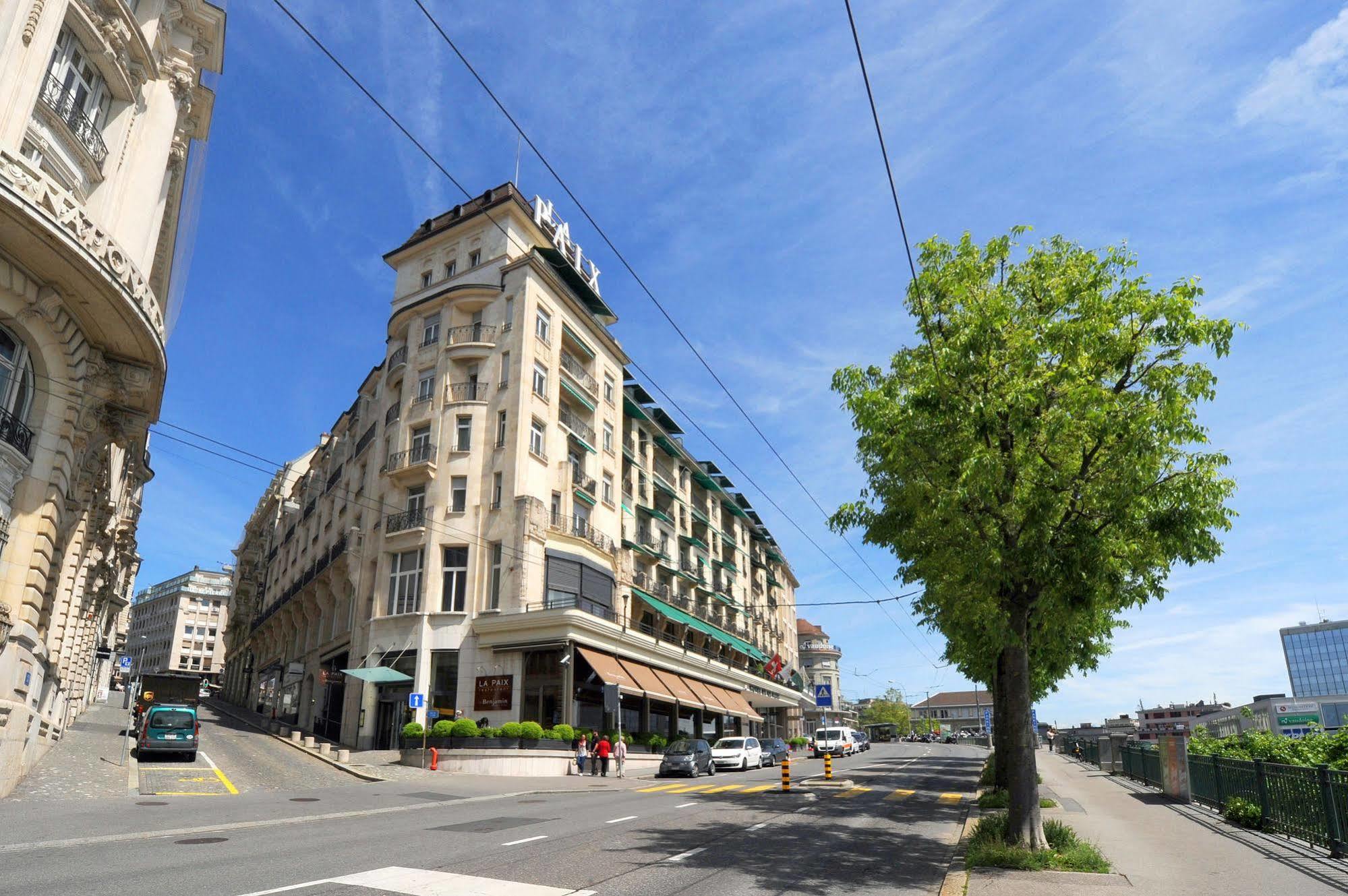 Hotel De La Paix Losanna Esterno foto